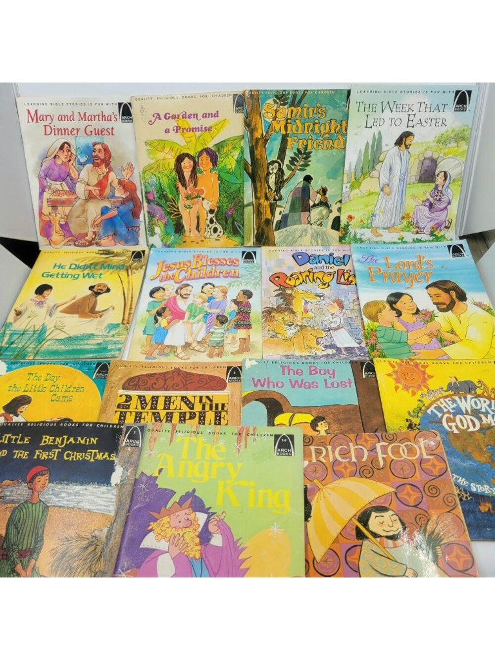 ARCH Book Lot of 15 Quality Religious Books for Children - BK150